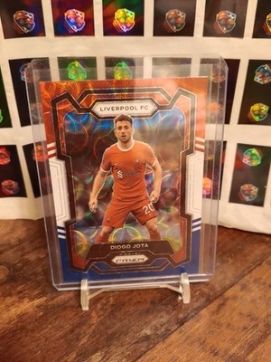 Diogo Jota Panini Prizm Red White Blue Liverpool - Portugal