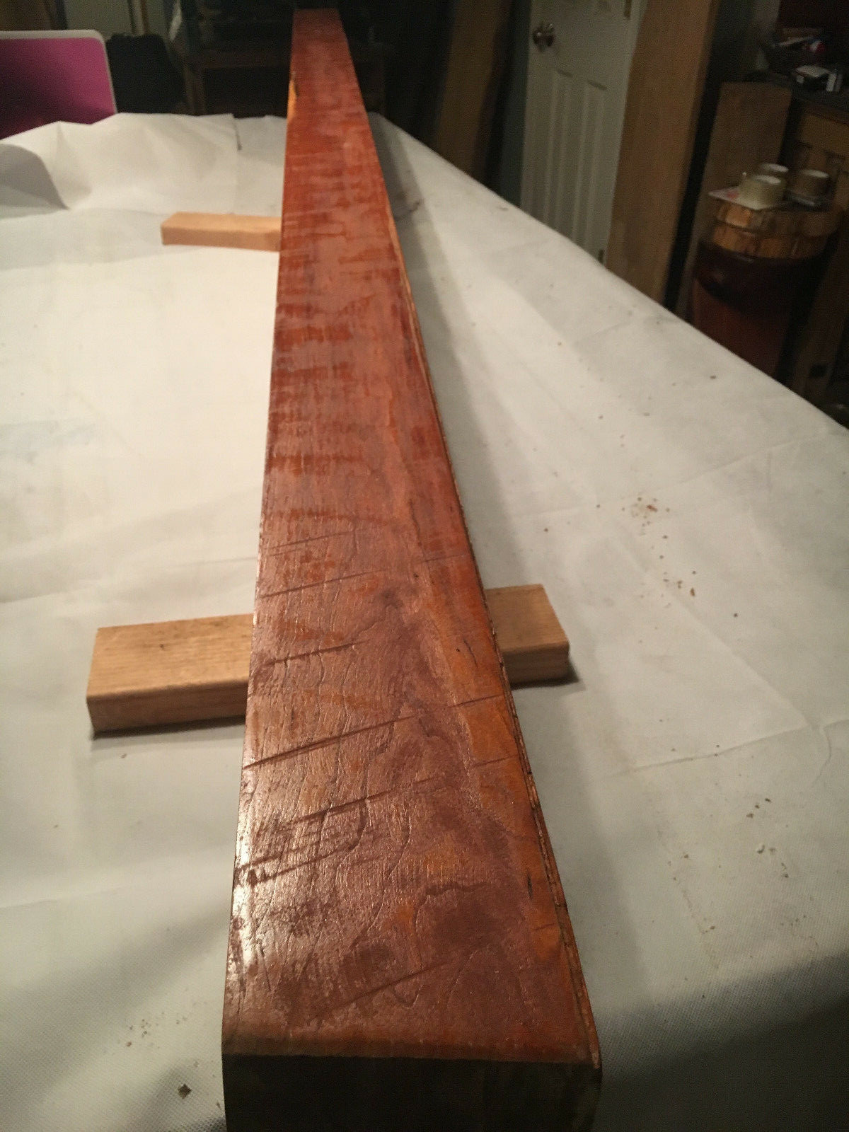 Cherry Wood, Floating Shelf, Mantel Etc. 101