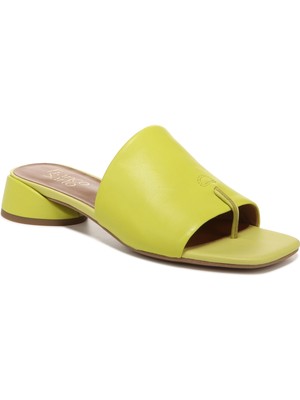 

FRANCO SARTO Женские желтые желтые сандалии со змеиной кожей Loran Slip On Slide, Желтый, H6218L3