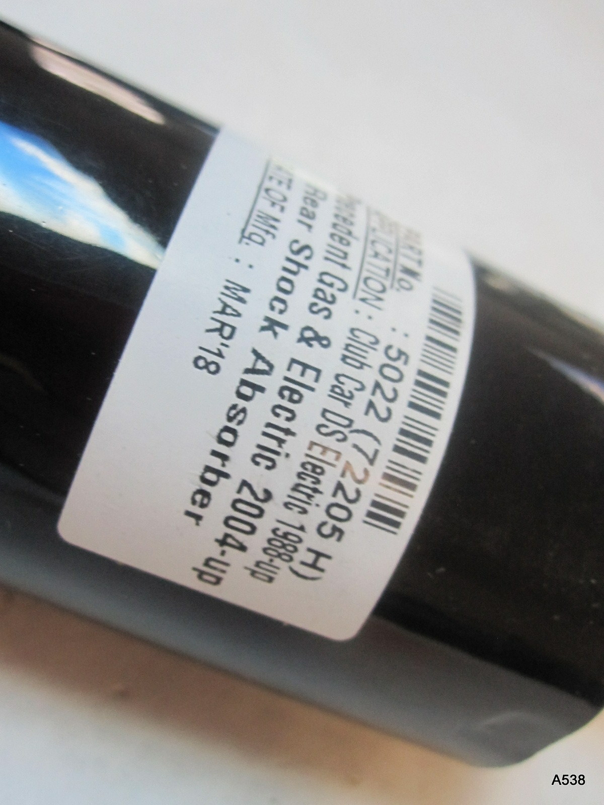 1 Club Car DS Precedent  1988 Up Gas Electric Golf Cart Rear Shock Absorber