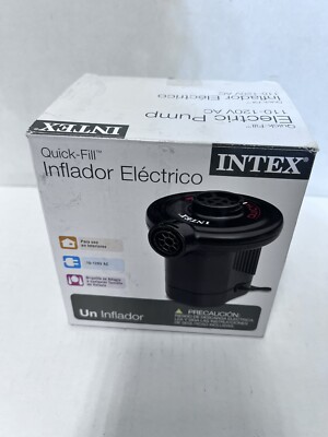 Intex Quick-Fill Electric Air Pump AC 110-120V Model AP619 w/ Nozzle Tip
