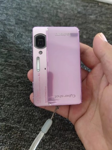 Rare Color] Sony Cyber-Shot DSC-TX5 PINK 10.2MP 4x Zoom