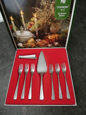 19613/ WMF Besteck Brasilia Cromargan Kaffeegarnitur 8-teilig