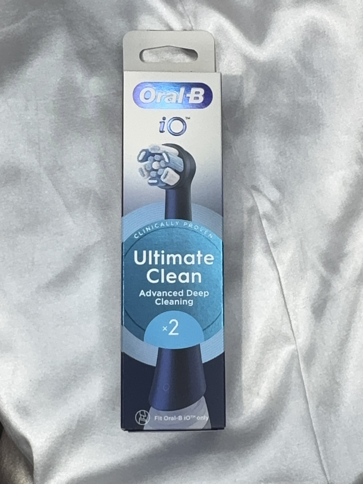 Oral-B Io Series Ultimate Clean Electric Toothbrush 2 Count, Black