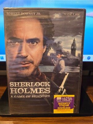Sherlock Holmes: a Game of Shadows (DVD, 2011) Robert Downey Jr. NEW, Sealed