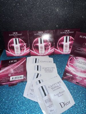 5X DIOR CAPTURE TOTALE CELL ENERGY SUPER POTENT SERUM SAMPLES @7 Per Box