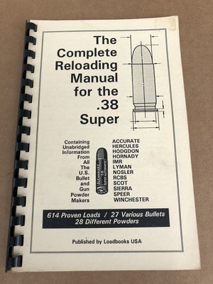 .45 A.C.P Auto Reloading Manual LOADBOOK 45 ACP USA Newest 2016 Edition