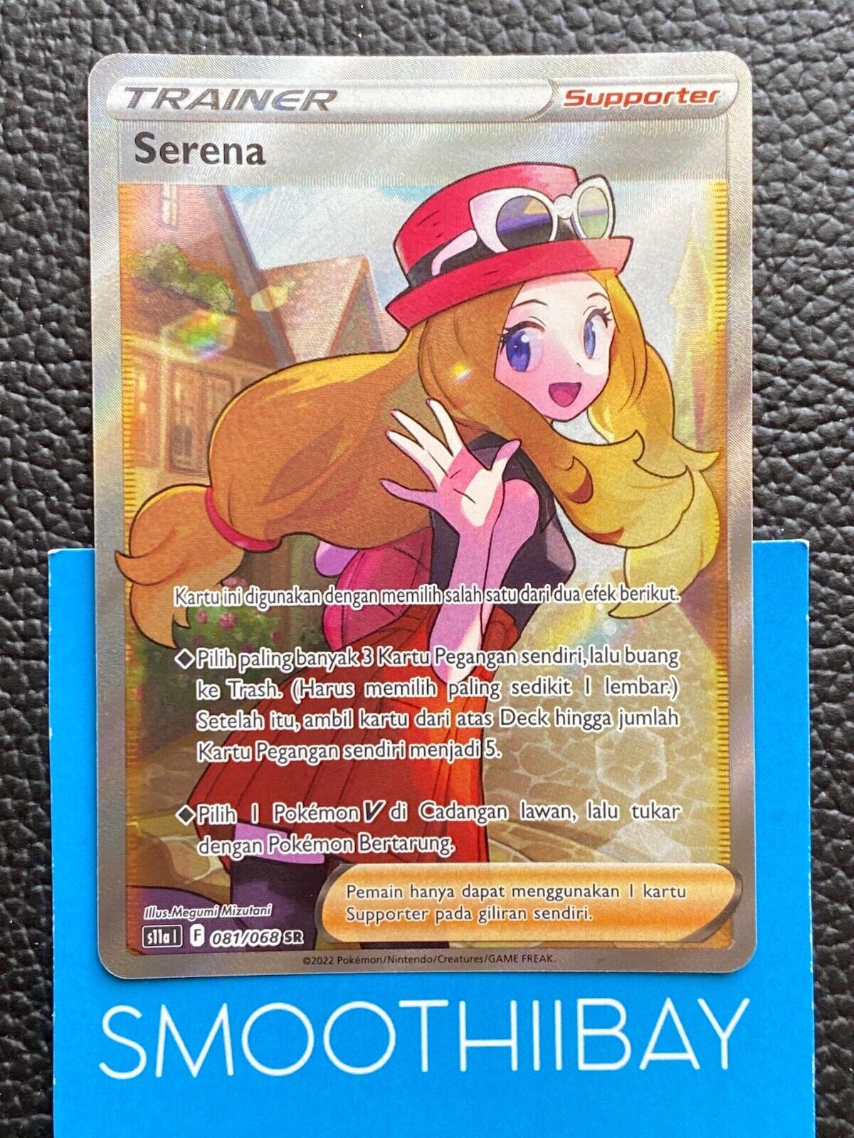 Serena FULL ART s11a 081/068 SR Pokemon Card Indonesia Serena FULL ART s11a 081/068 SR Pokemon Card Indonesia
