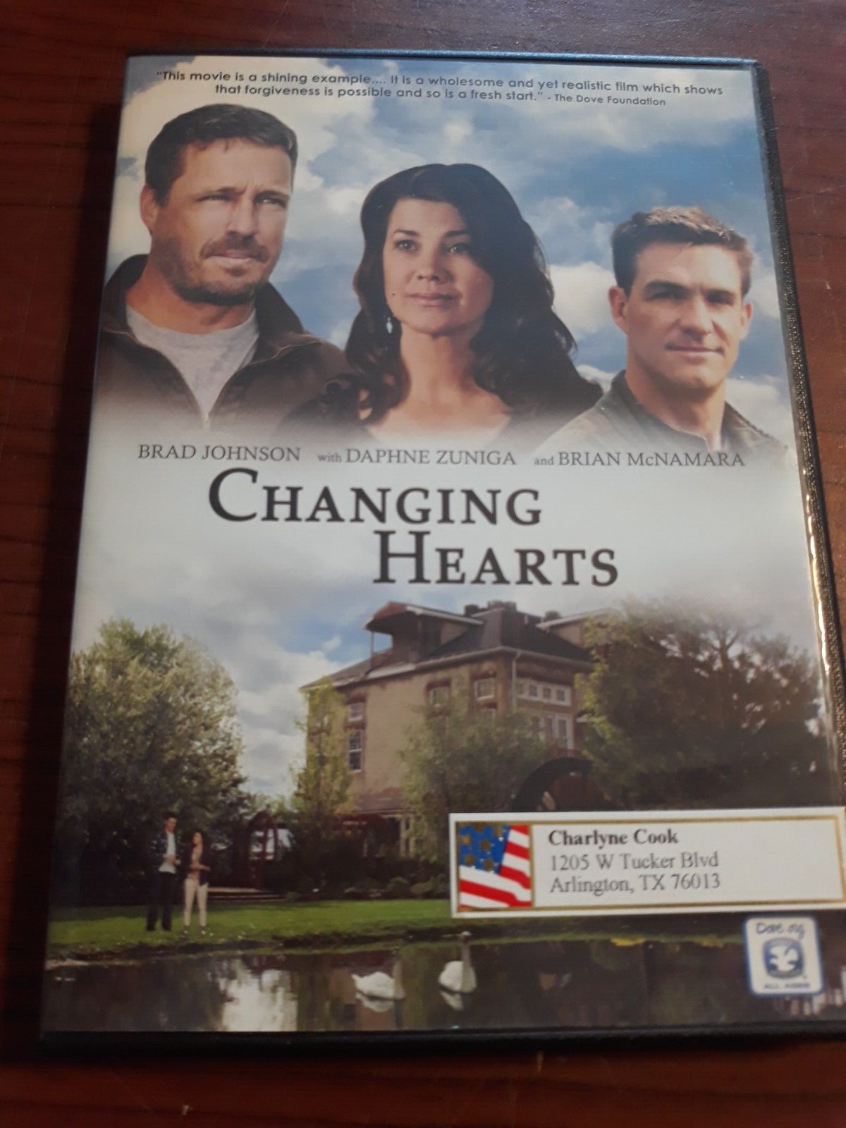Changing Hearts (2012 DVD) Brad Johnson, Daphne Zuniga