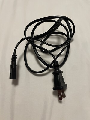 KEMA-KEUR 2 Prong Plug 6ft AC Power Cord HO3VVH2-F 2x0.75mm US Standard 2 Prong