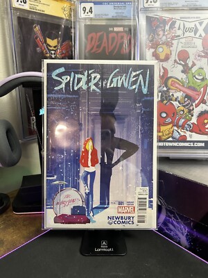 Marvel Comics Spider-Gwen #1 Newbury Comics Campion Variant 2015