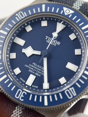 Pre-owned Tudor 2023+  Pelagos Fxd Box & Papers + Warranty - Ref 25707b Watch