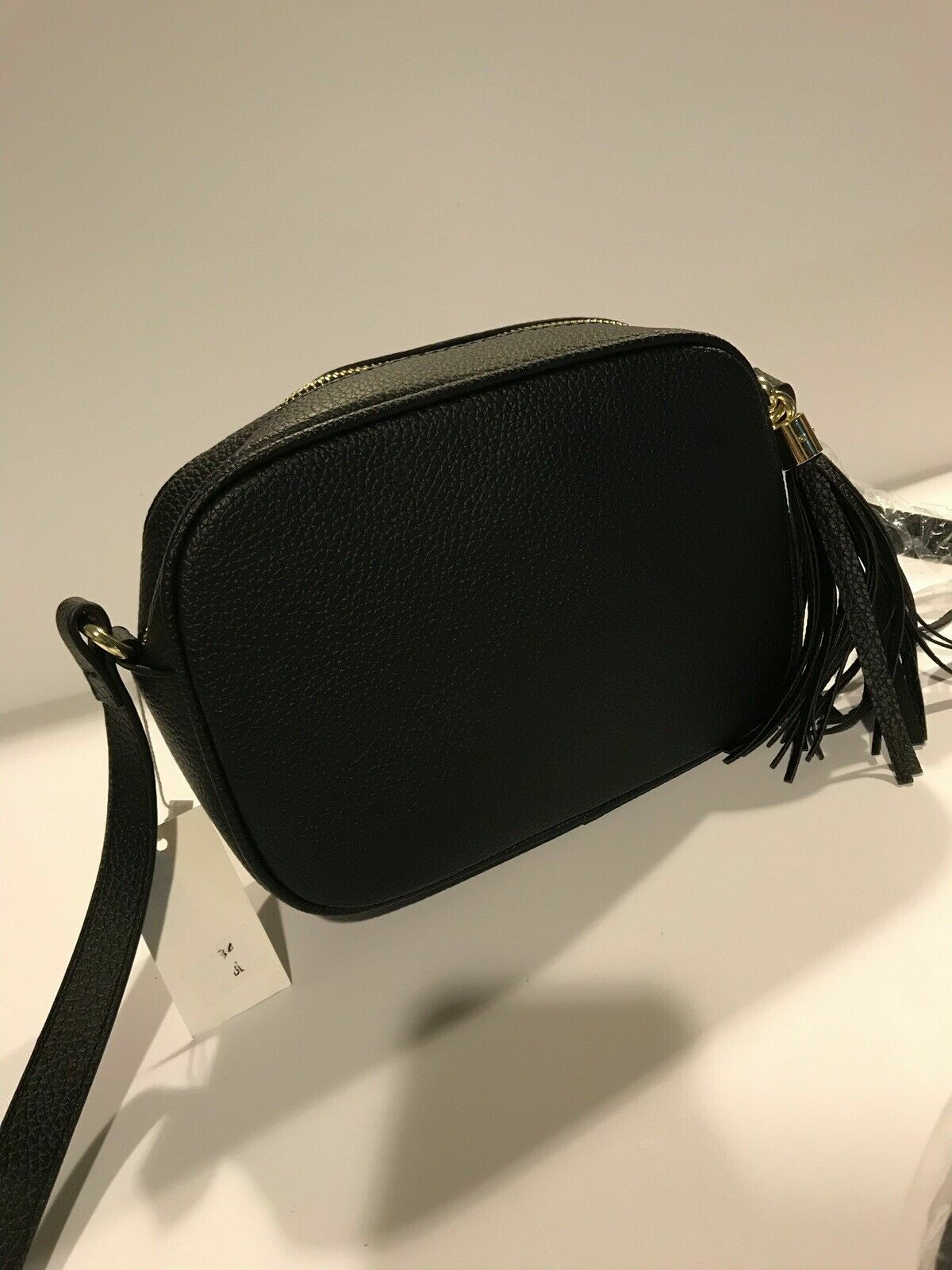 Gucci Black Disco Bag Crossbody Mrssenger Leather Soho