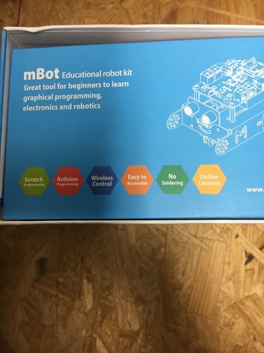 Makeblock mBot Educational Robot Kit. Bluetooth LED. Robotics