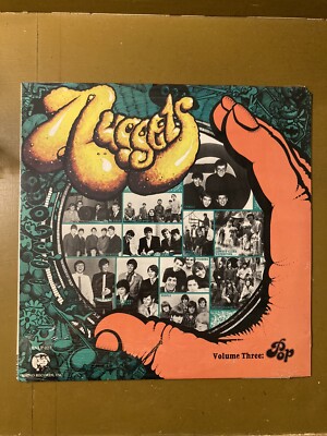 Sealed NUGGETS VOL. THREE Pop LP Original 1984 Rhino GARAGE PSYCH