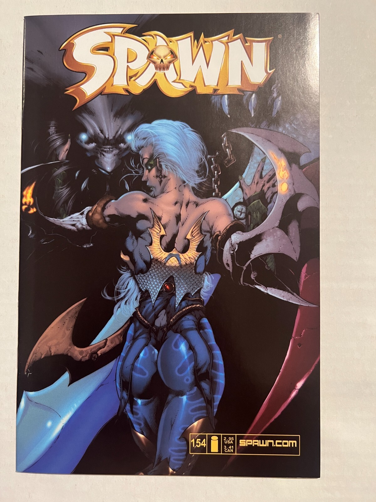 SPAWN ポスター Spawn Black, White & Red All Over Spawn 1/10 Scale Limited