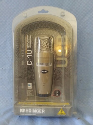 Behringer C1U USB Studio Condenser Microphone Large