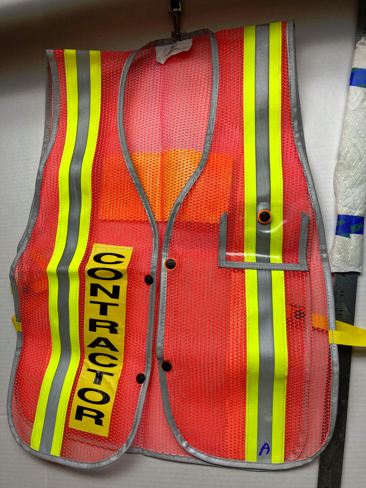 High Visibility Vest Orange L-XL | eBay