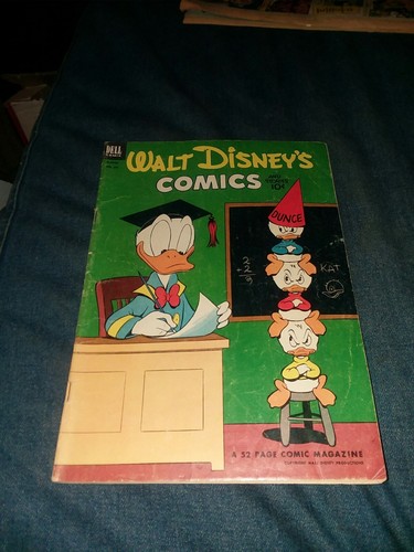 Walt Disney's Comics and Stories 8 issue golden silver bronze age carl barks art