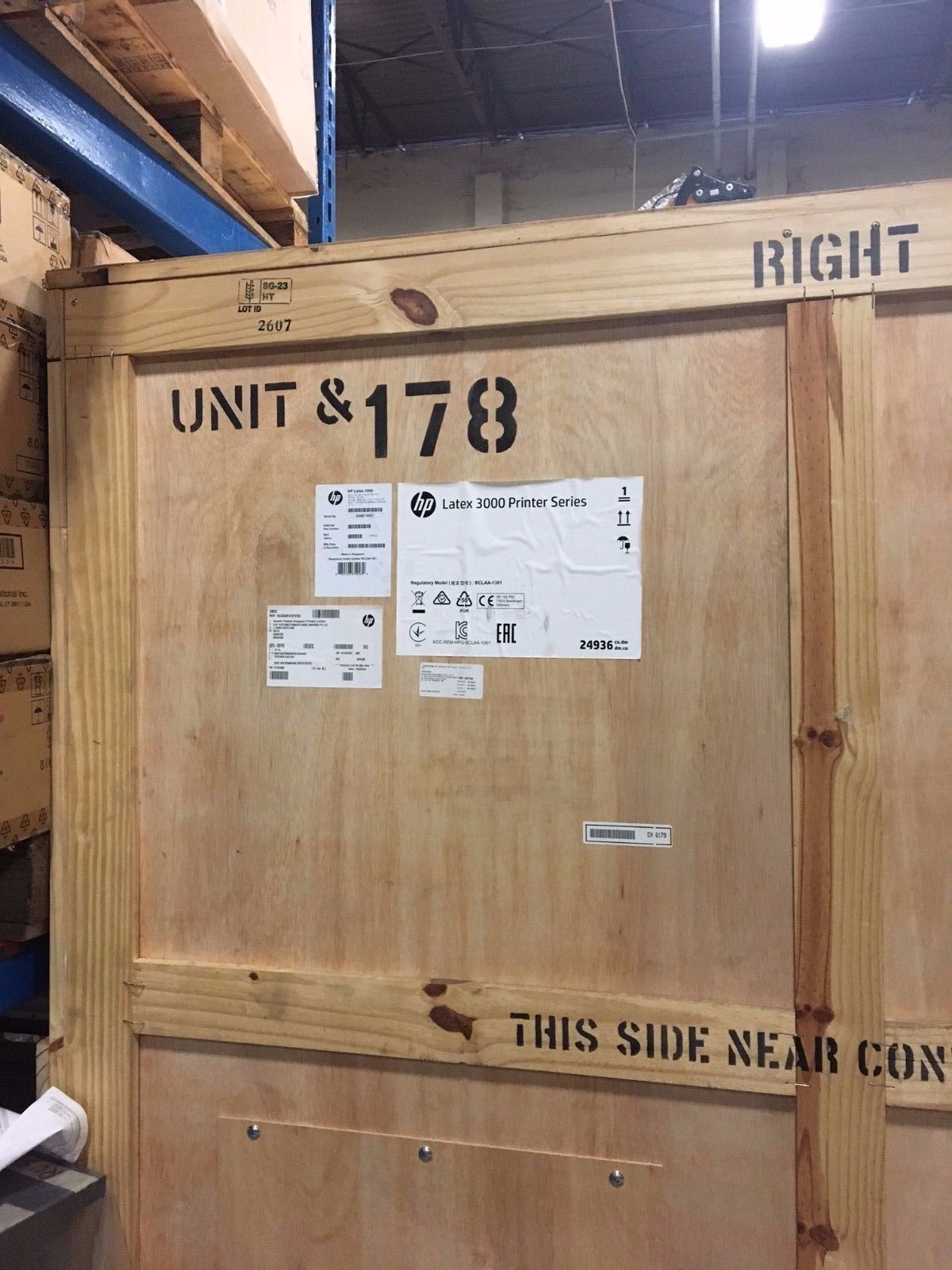 HP LATEX 3000 PRINTER