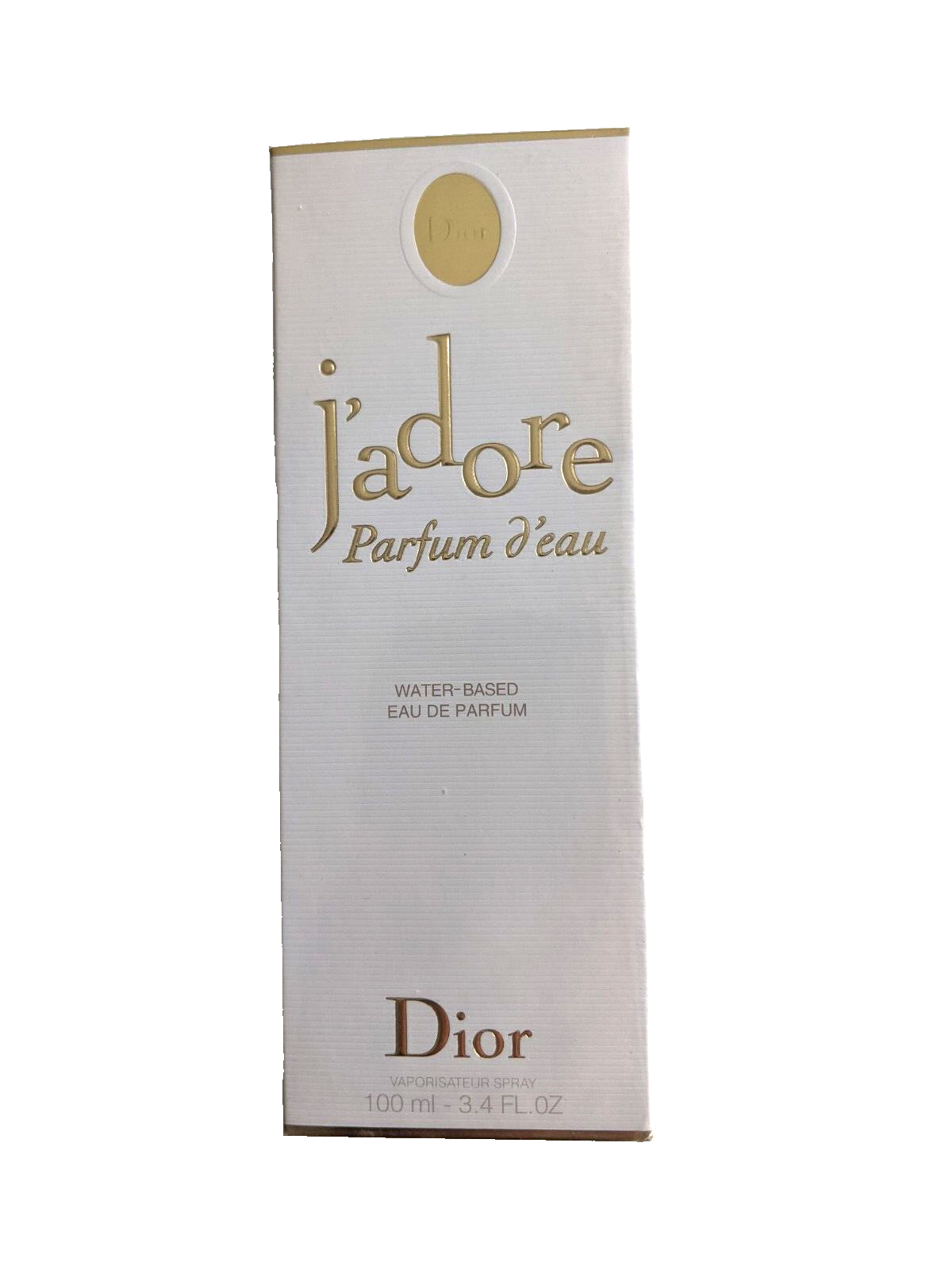 Dior Jadore / Parfum D'eau 100mL Women's EDP / Alcohol Free