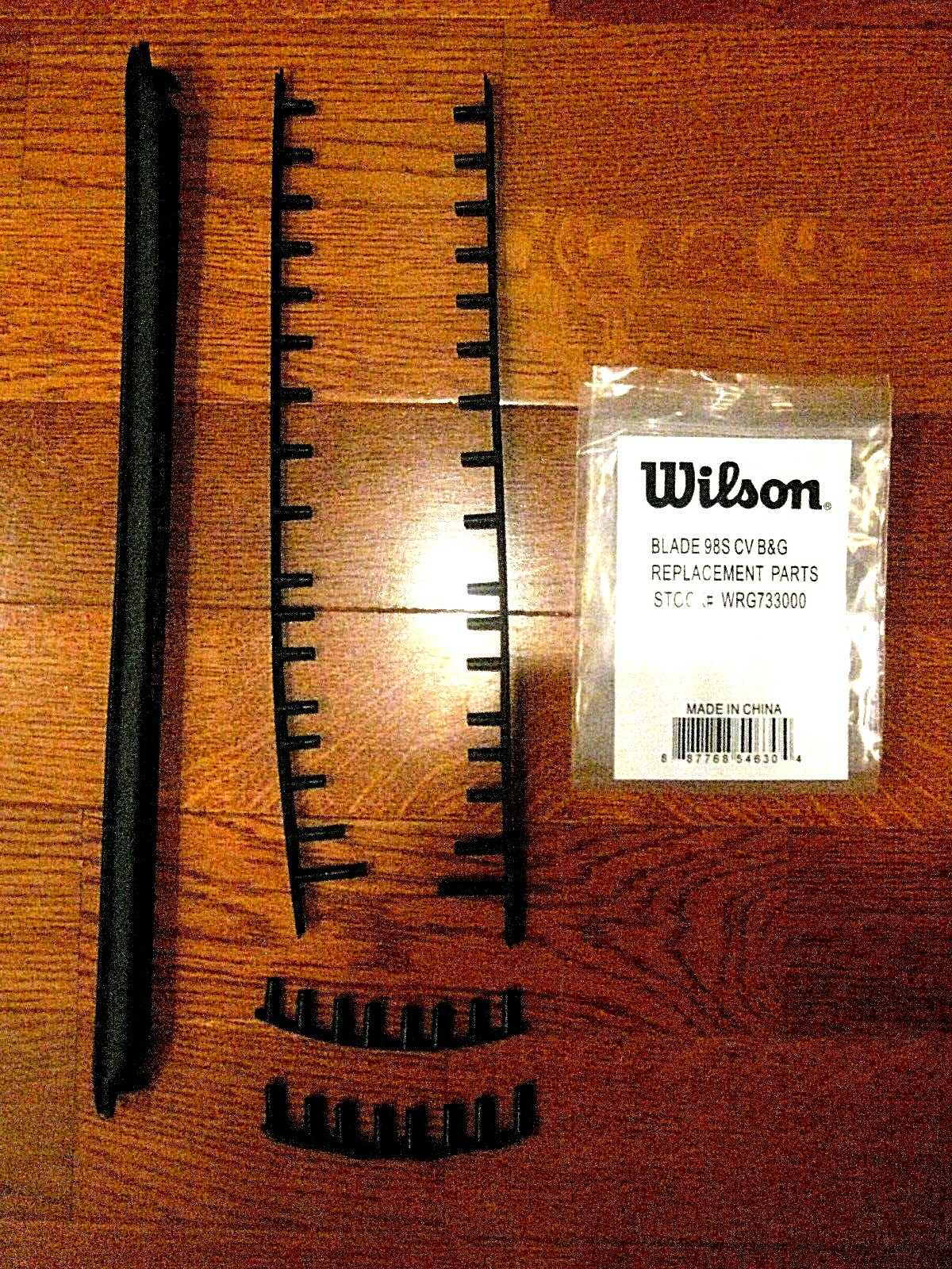 Wilson Blade 98S CV Tennis Racquet Headguard and Grommets
