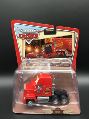 Disney Pixar Cars Mack Deluxe Semi Cab Diecast 1:55 Rusteze Tractor Trailer