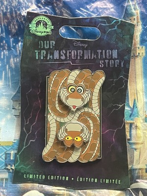 Disney Our Transformation Story Jungle Book Kaa Pin LE 2750 New In Hand