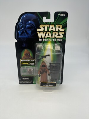 1999 Star Wars Power of the Force: Jawa & ''Gonk'' Droid w/ CommTech Chip