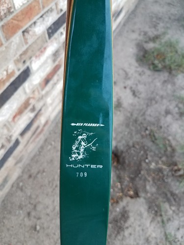 Vintage Ben Pearson Hunter 7090 Recurve Bow 58” Left hand