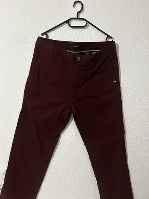 Hugo Boss Herren Hose Rot Größe 52