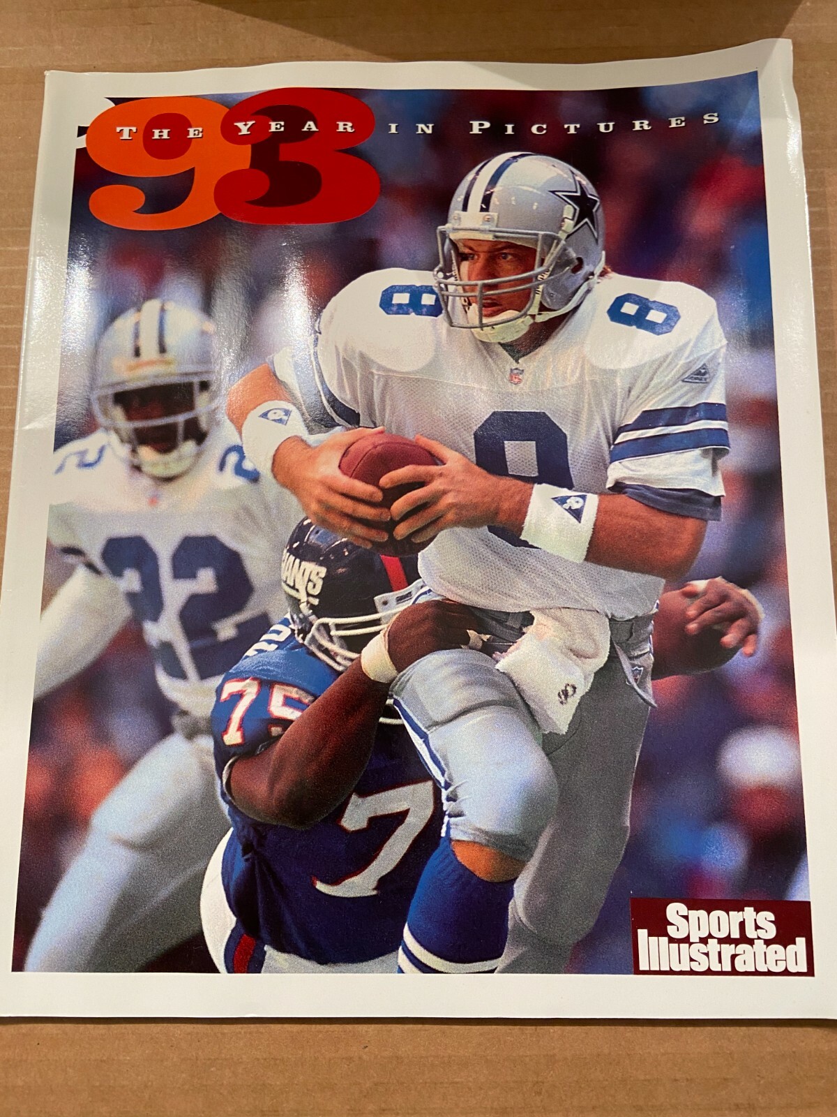 Dallas Cowboys スウェット M 1993 Troy Aikman 1993 Sports Illustrated Year in Pictures Troy Aikman Dallas
