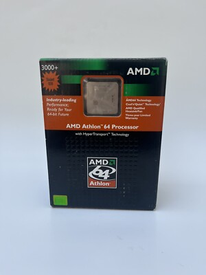AMD Athlon 64 Processor 3000+ NEW in open box HyperTransport technology