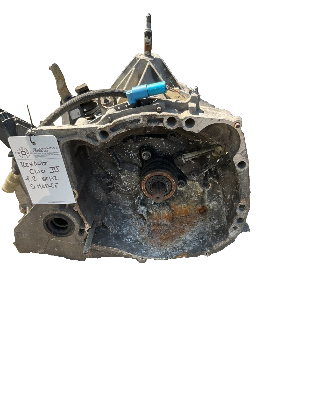 Cambio manuale per modello RENAULT CLIO III 1.2 benzina 5 marce ricambio