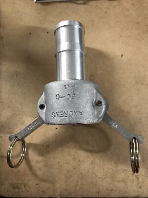 DIXON 1-1/2'' CAMLOCK FITTING C150 CAM & GROOVE ALUMINUM TRASH PUMP FITTING