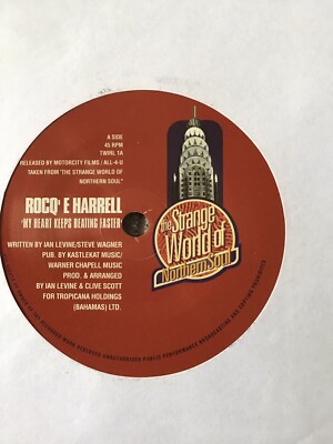 Rocq E Harrel - My Hear Keeps Beating Faster - Vocal / Instrumental - Mint