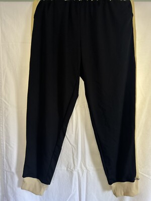 Lularoe Xl Jax Sweatpants Black And Light Gold Purdue Colors