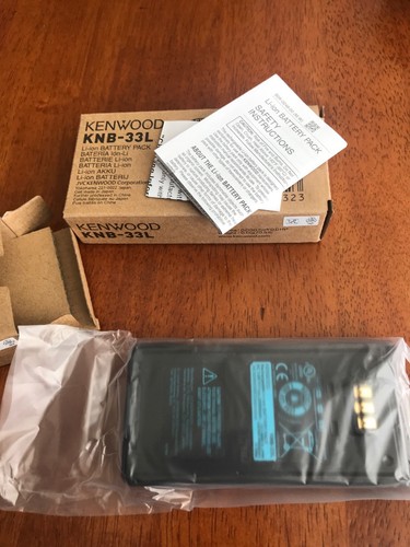 2x 2000mAh KNB-33L Li-Ion Two-Way Radio Battery for KENWOOD TK-2180 TK-3180