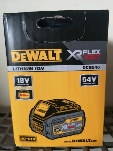 Аккумулятор dewalt 54v
