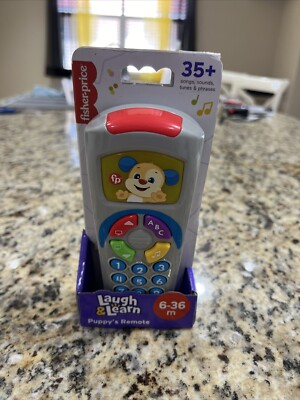 Fisher Price Remote Control Toy Baby Toddler Laugh and Learn Educational Toy