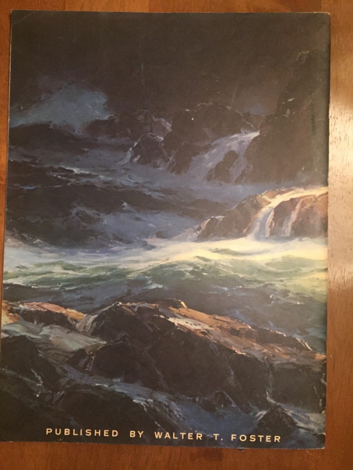 Book # 83 - The Sea in Action by Earl Daniels/ Walter T. Foster Publication
