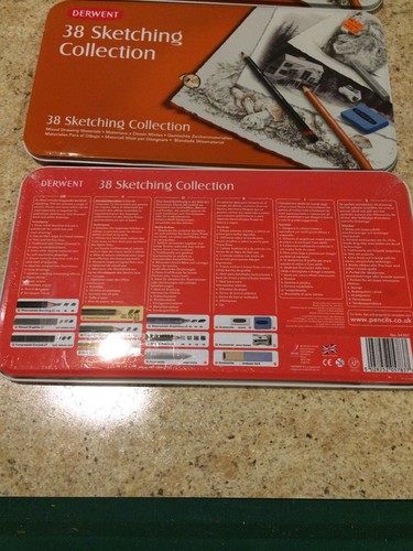 Lot 2 Derwent Sketching Collection 38 Ct  Lot 2 Derwent 24 Graphic Pencil 24 Ct