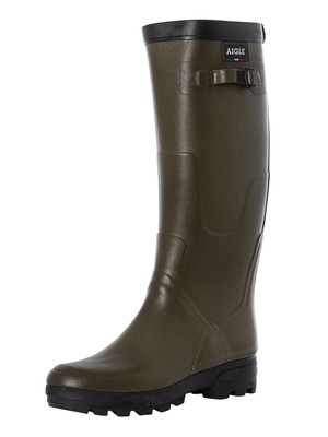 

Мужские резиновые сапоги Aigle из бенила, зеленые, Зеленый, 85787.6-KHAKI