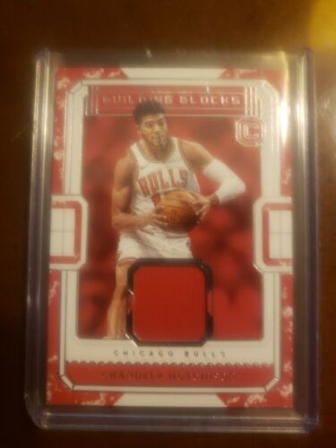 2018-19 Panini Cornerstones Basketball CHANDLER HUTCHISON rookie jersey card. rookie card picture