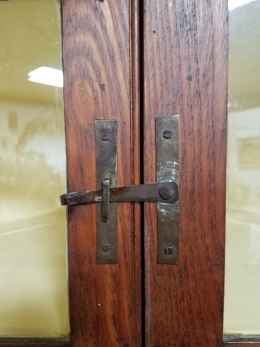 Chippendale Style Mixed Wood Corner Cupboard Cabinet