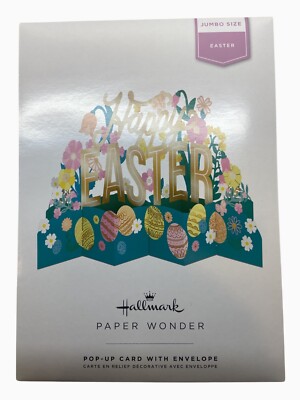 Hallmark Paper Wonder Easter Pop Up Card New
