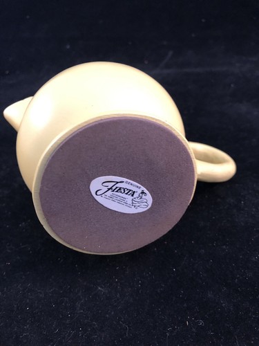 Adorable Fiesta Accessory Hostess Canape Set - Teapot Base and 4 Spreaders CUTE!