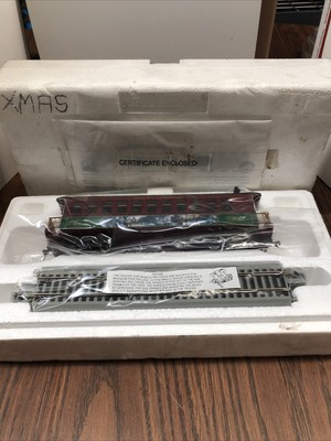 hawthorne village thomas kinkade christmas train set