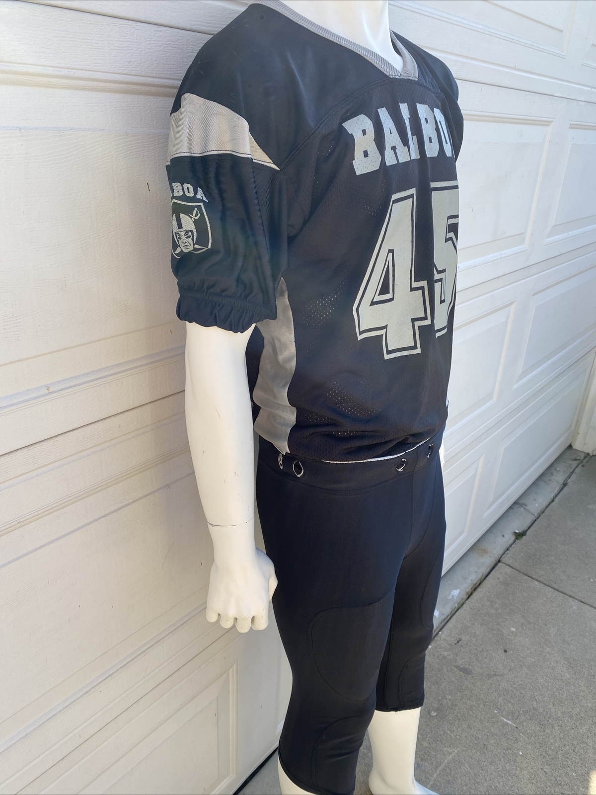 Raiders YFL Football Uniform Jersey and 