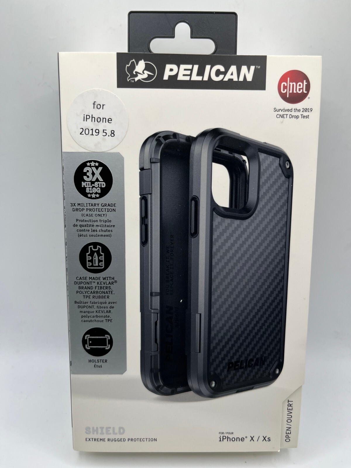 Pelican Shield Case With Clip for iPhone 11 Pro & iPhone X